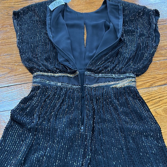 Bob Mackie Boutique black/gold beaded cocktail/evening dress. Size 6. - Picture 15 of 15